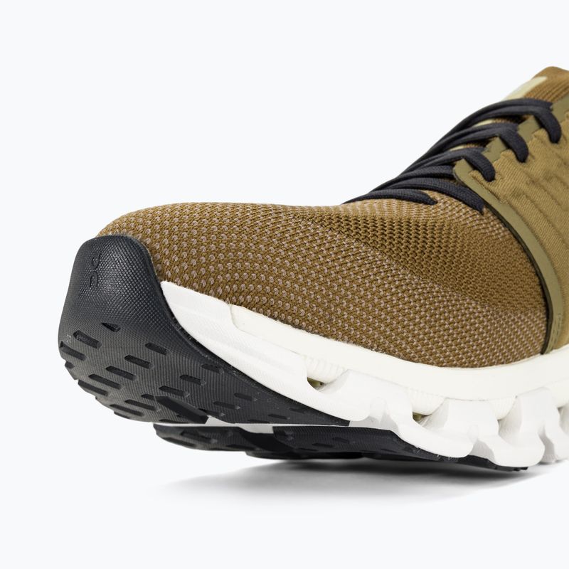 Uomo On Cloudswift 3 hunter/safari scarpe da corsa 8