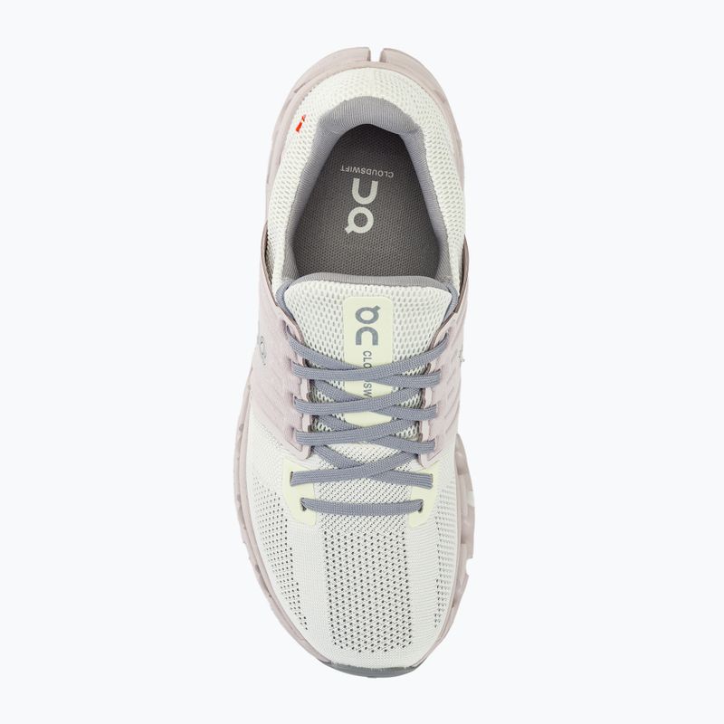 Scarpe da corsa On Cloudswift 3 AD avorio/giglio da donna 5