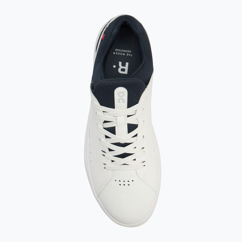 Scarpe da uomo On The Roger Advantage bianco/notturno 3MD10640148 4