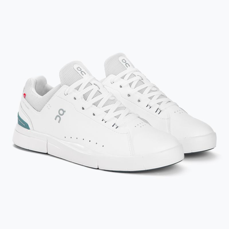 Scarpe da uomo On The Roger Advantage bianco/ghiaccio 4