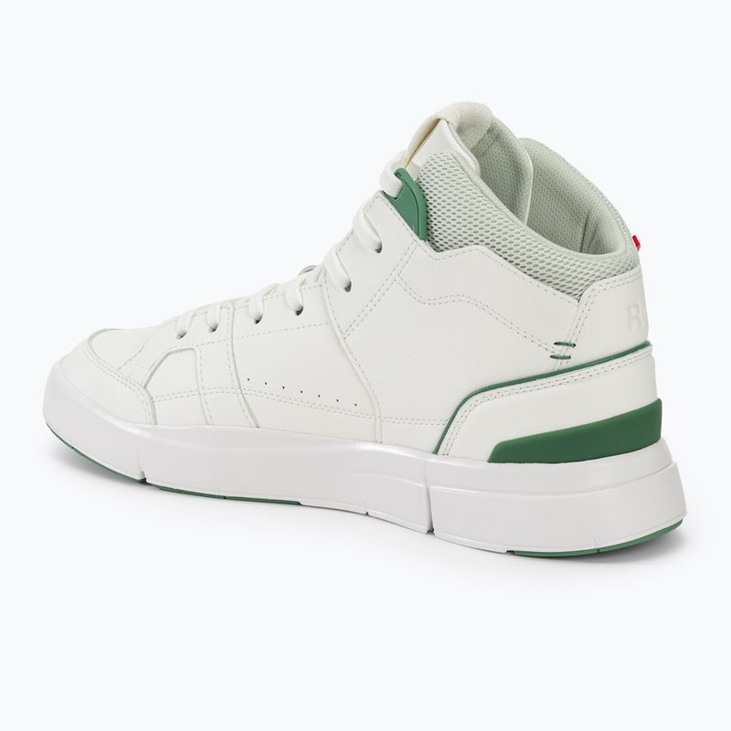 Scarpe da uomo On Running The Roger Clubhouse MID bianco/verde 3