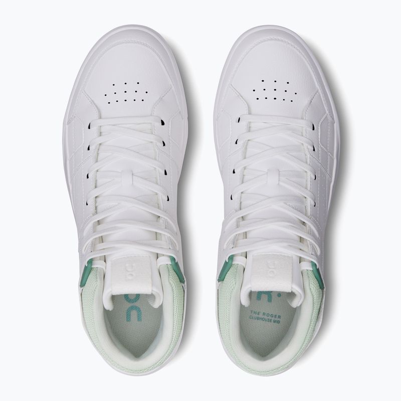 Scarpe da uomo On Running The Roger Clubhouse MID bianco/verde 11