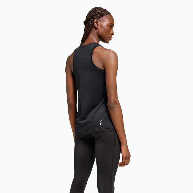 Canotta da corsa da donna On Running Core Tank nero 3