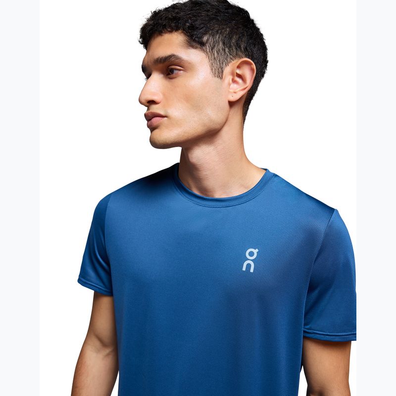 Camicia da corsa On Running Core-T in denim da uomo 4