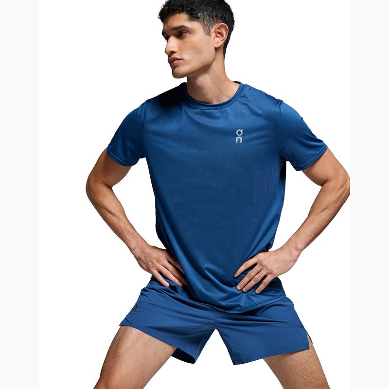 Camicia da corsa On Running Core-T in denim da uomo 5