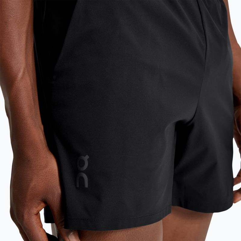 Pantaloncini da corsa da uomo On Essential nero 5