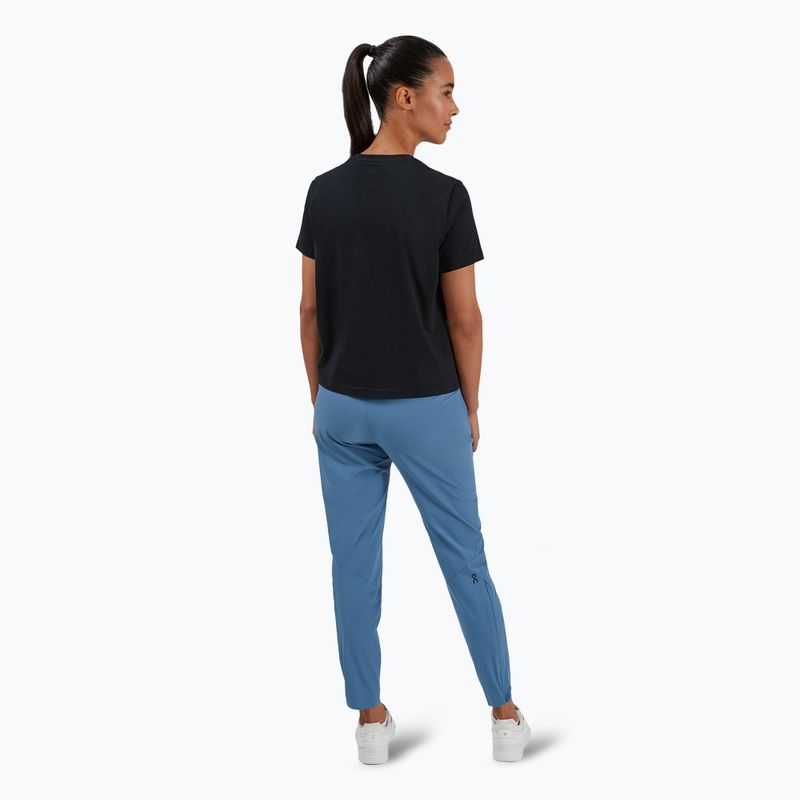 Maglietta da corsa da donna On Graphic-T nero 3