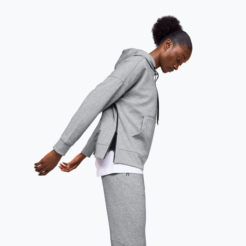 Felpa con cappuccio On donna grigio 5