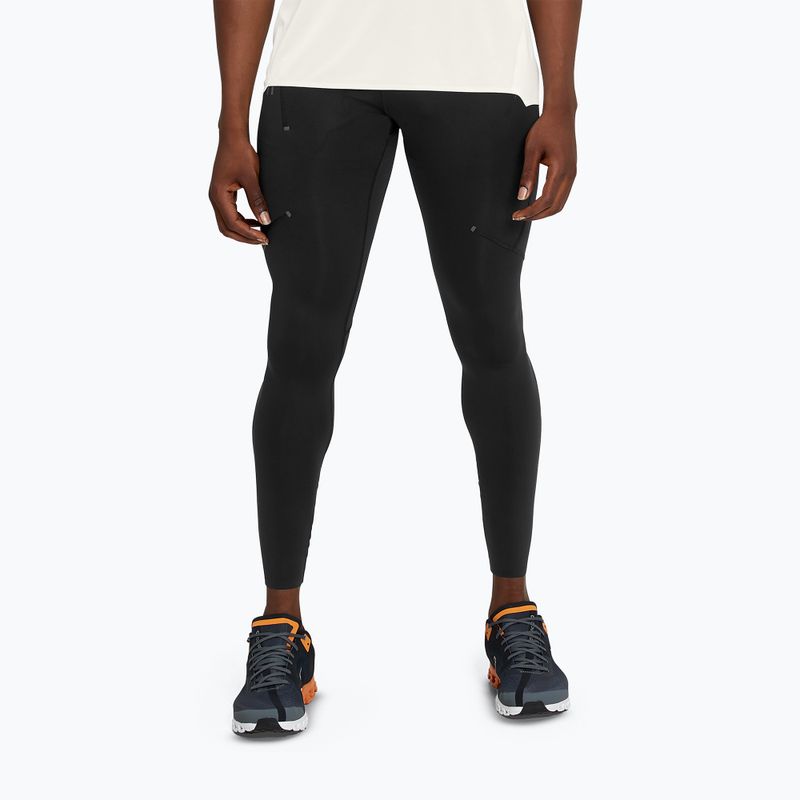 Leggings da corsa per uomo On Performance nero