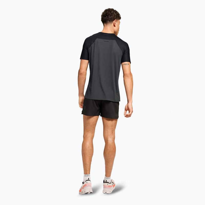 Maglia da corsa da uomo On Performance-T nero/eclipse 3
