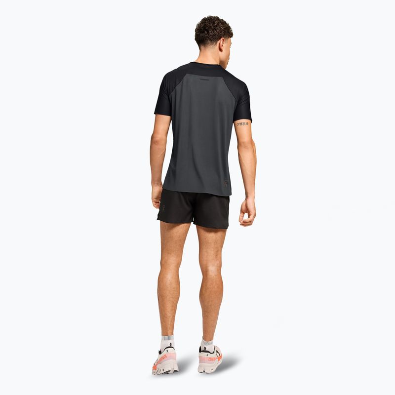 Maglia da corsa da uomo On Running Performance-T nero/eclipse 3