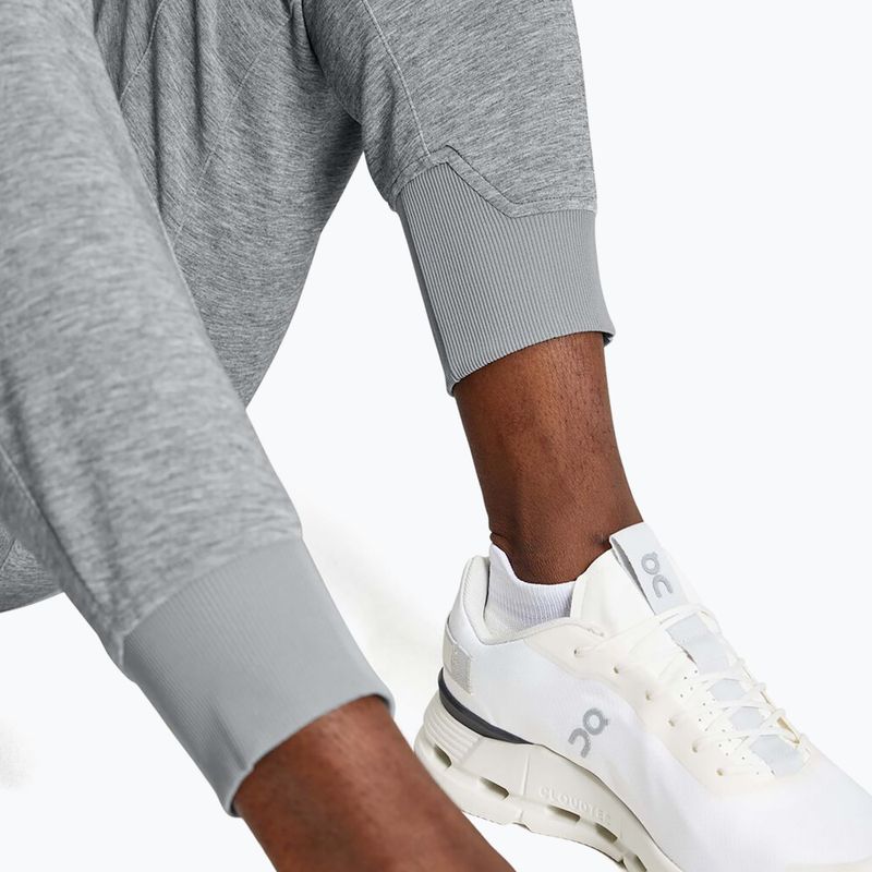 Pantaloni da allenamento da uomo On Running Sweat grigio 5