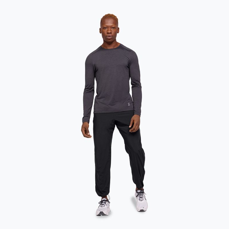 Pantaloni da corsa da uomo On Track nero 2