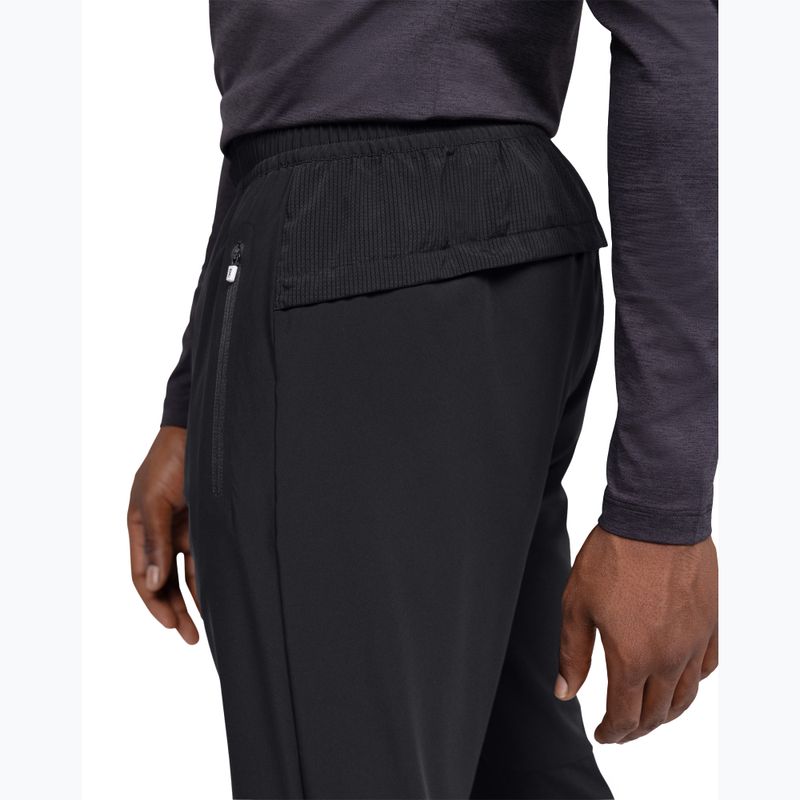 Pantaloni da corsa da uomo On Track nero 4
