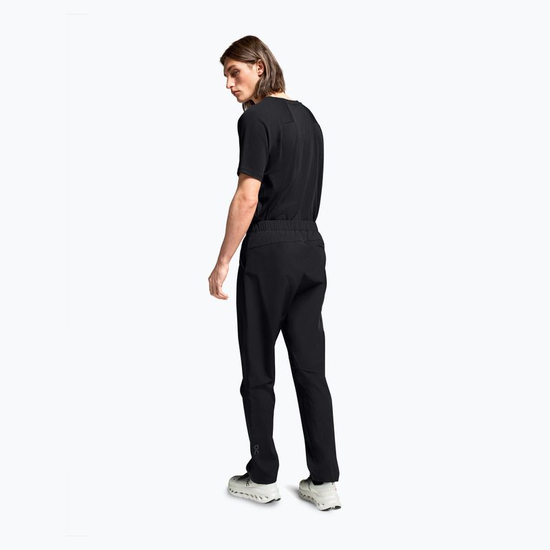 Pantaloni da trekking da uomo On Trek nero 4