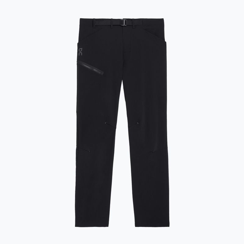 Pantaloni da trekking da uomo On Trek nero 8