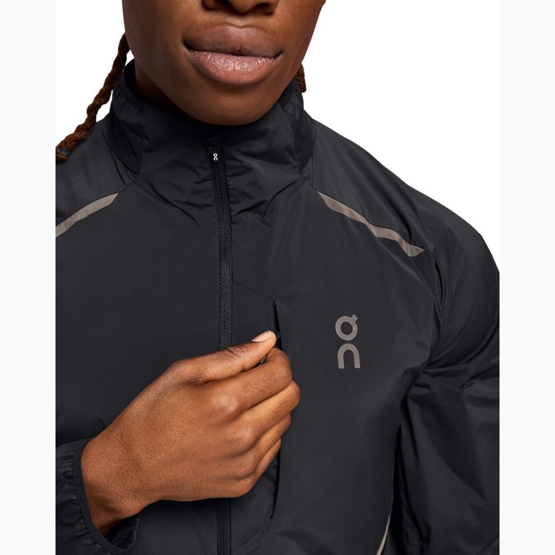 Giacca On Running Weather da uomo, nero 5