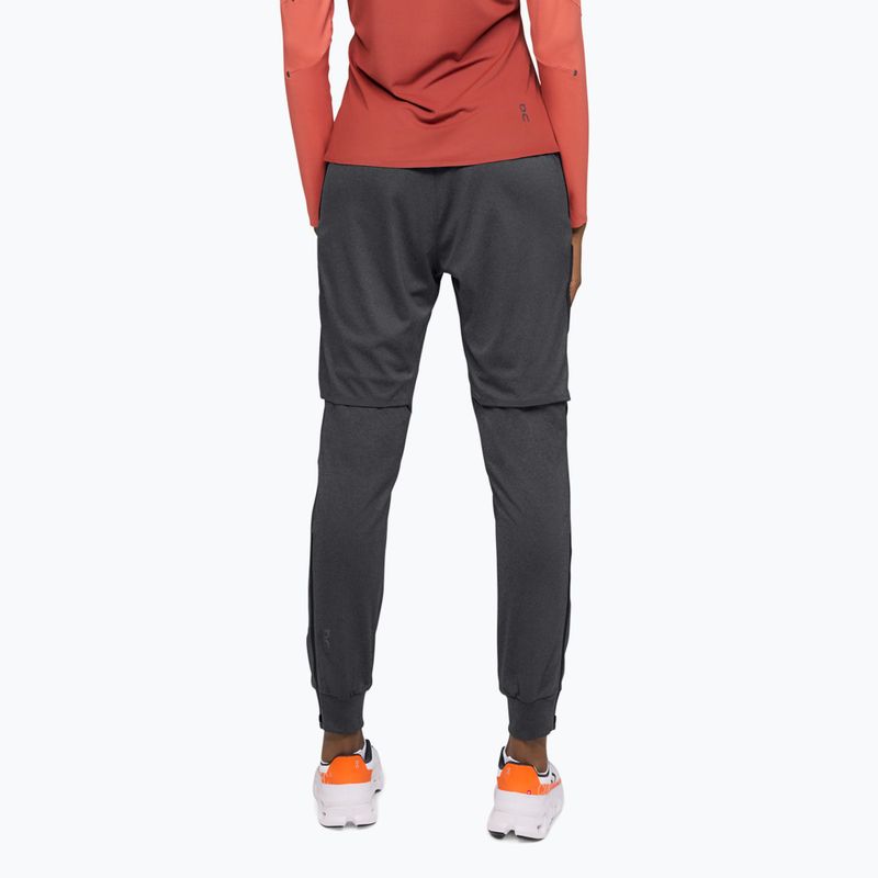 Pantaloni da corsa da donna On Weather nero 3