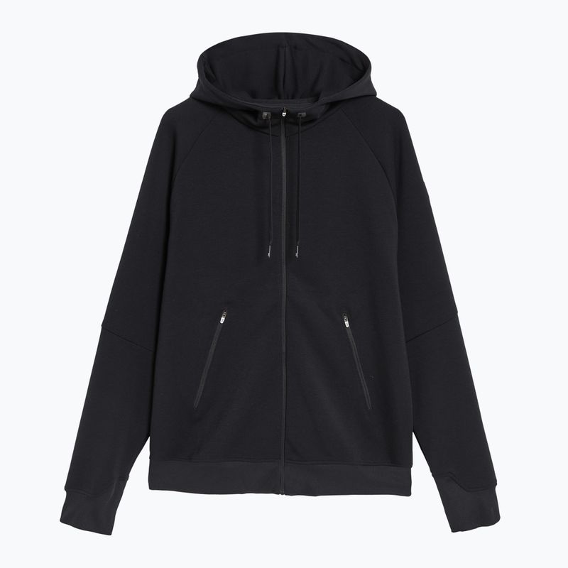 Felpa con cappuccio con zip On Running da uomo, nero 7