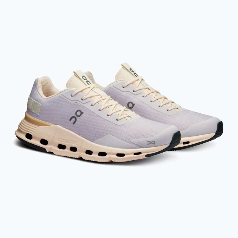 Scarpe da corsa On Running Cloudnova Form lavanda/fawn da donna 10