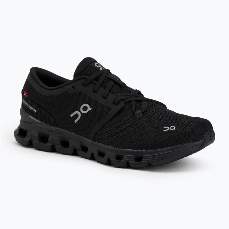 Uomo On Running Cloud X 4 nero/eclipse scarpe da corsa