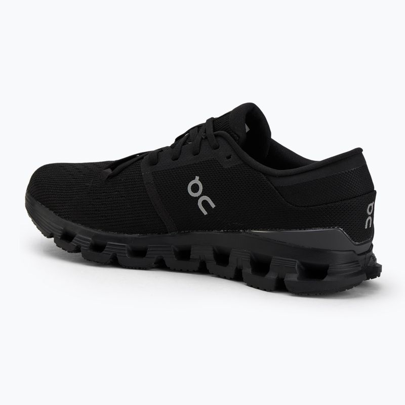 Uomo On Running Cloud X 4 nero/eclipse scarpe da corsa 3