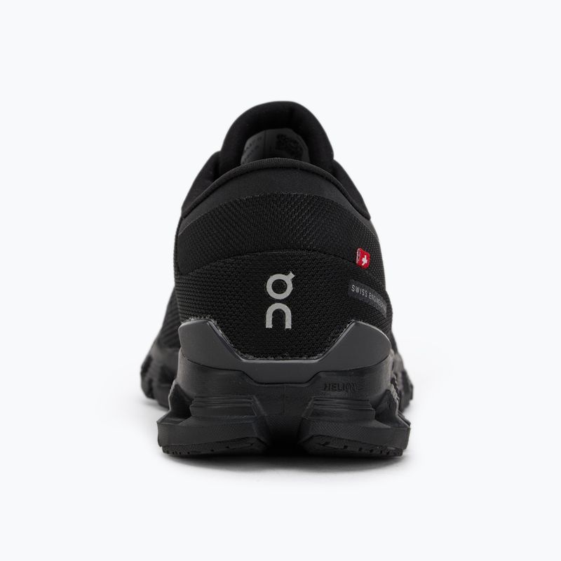 Uomo On Running Cloud X 4 nero/eclipse scarpe da corsa 6