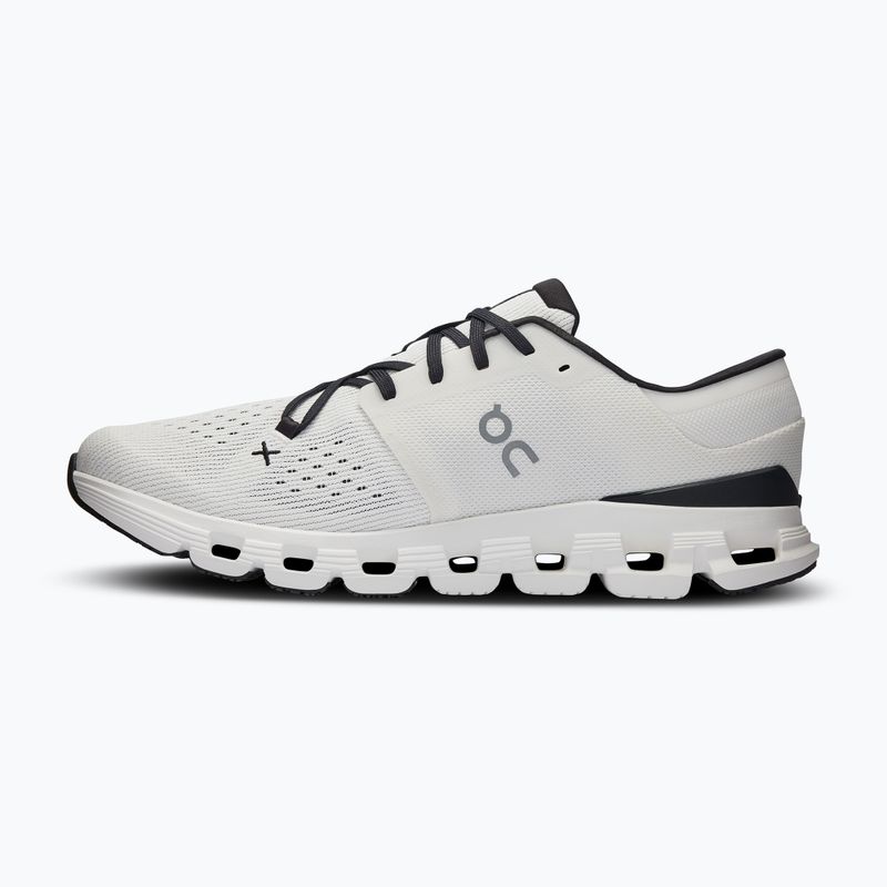 Scarpe da corsa On Cloud X 4 avorio/nero da uomo 10