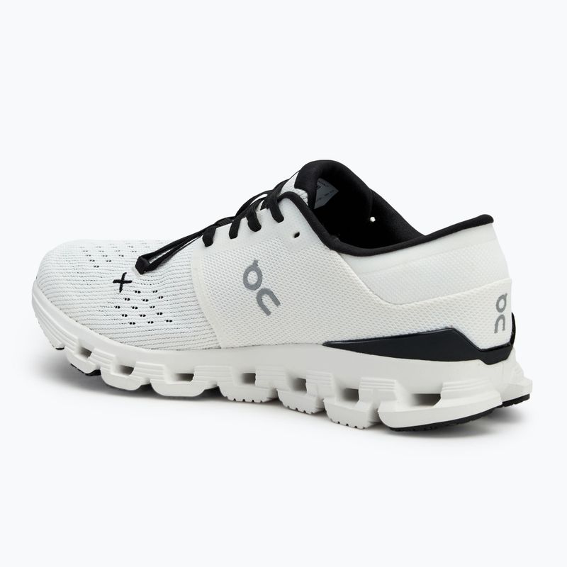 Scarpe da corsa On Cloud X 4 avorio/nero da uomo 3