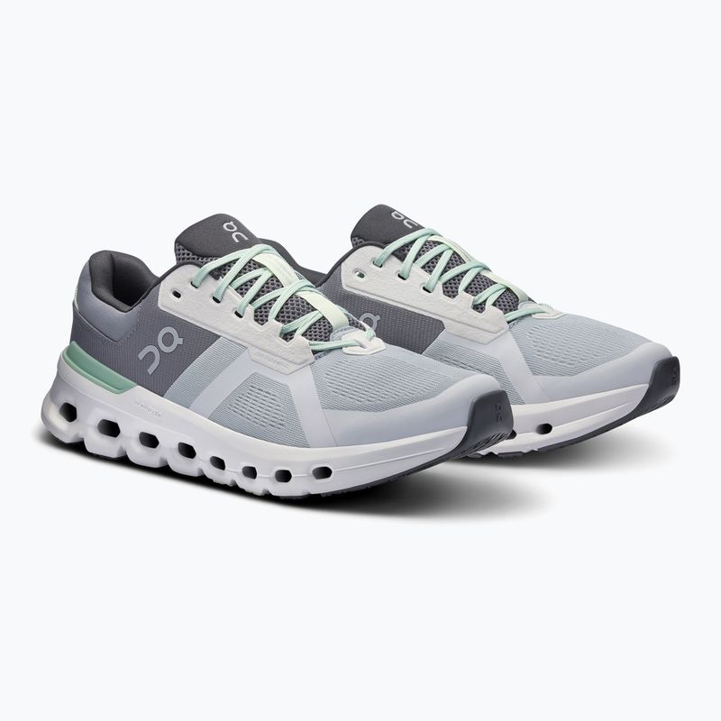 Scarpe da corsa On Cloudrunner 2 glacier/sage per uomo 8