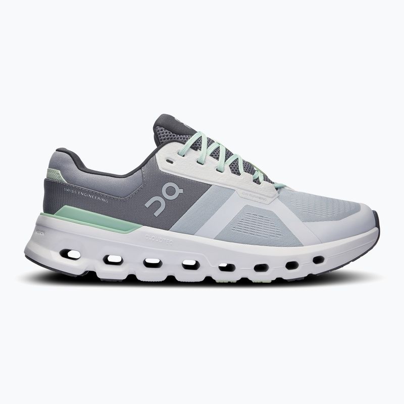 Scarpe da corsa On Cloudrunner 2 glacier/sage per uomo 9