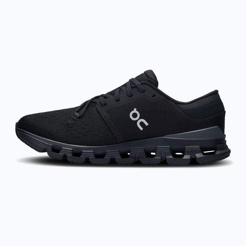 Scarpe da corsa da donna On Cloud X 4 nero/eclipse 10