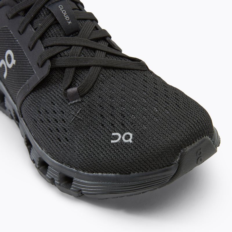 Scarpe da corsa da donna On Cloud X 4 nero/eclipse 7