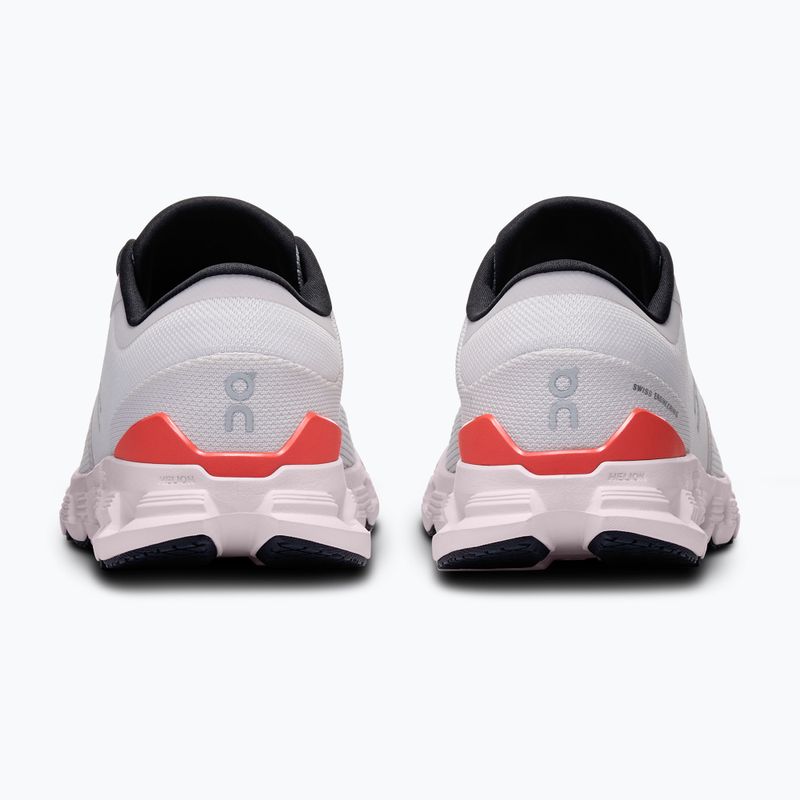 Scarpe da corsa da donna On Cloud X 4 argento/flame 11