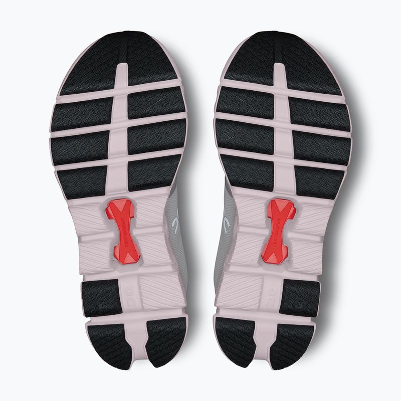 Scarpe da corsa da donna On Cloud X 4 argento/flame 12