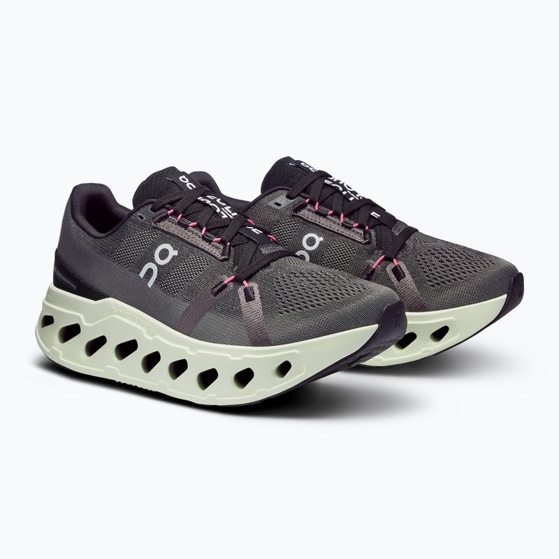 Scarpe da corsa On Cloudeclipse rock/lima da donna 8