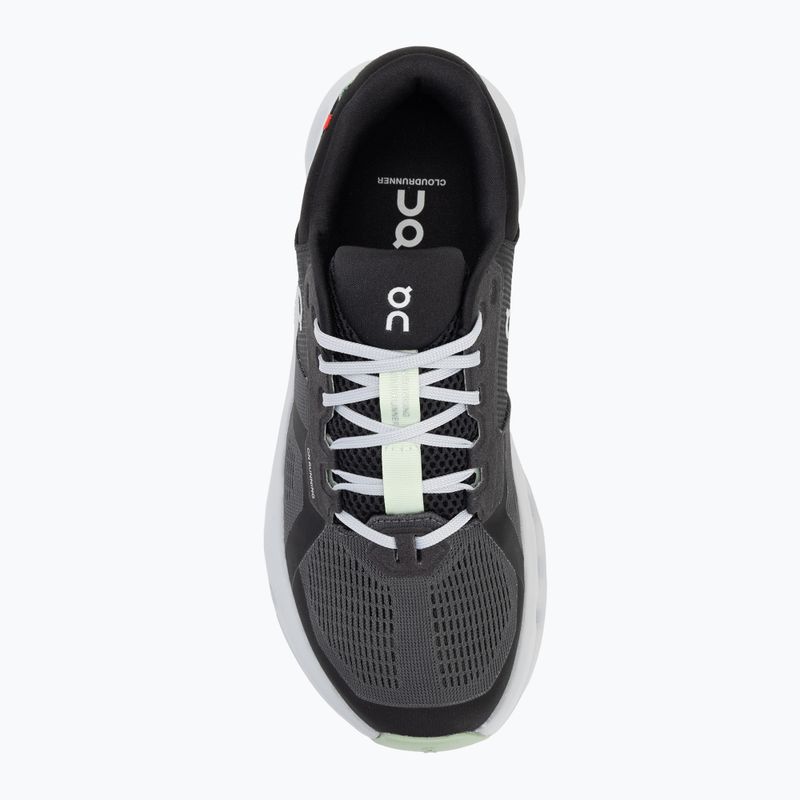Scarpe da corsa On Running Cloudrunner 2 shadow/lima da donna 5