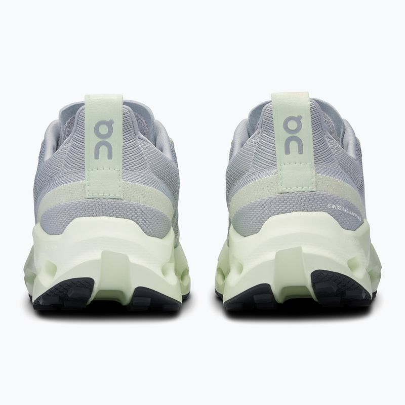 Scarpe da trail running On Cloudsurfer da donna, frost/lima 11