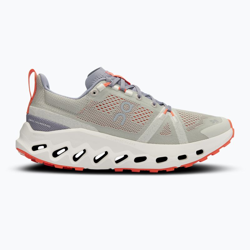 Scarpe da trail running On Running Cloudsurfer da donna fossile/avorio