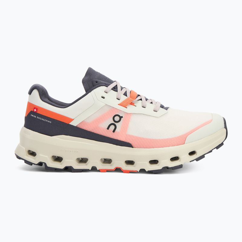 Scarpe da corsa On Cloudvista 2 ghiaccio/fiamma da donna 2