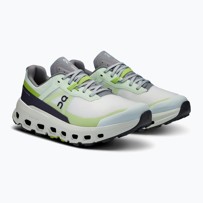 Scarpe da corsa On Cloudvista 2 lima/kiwi da donna 8