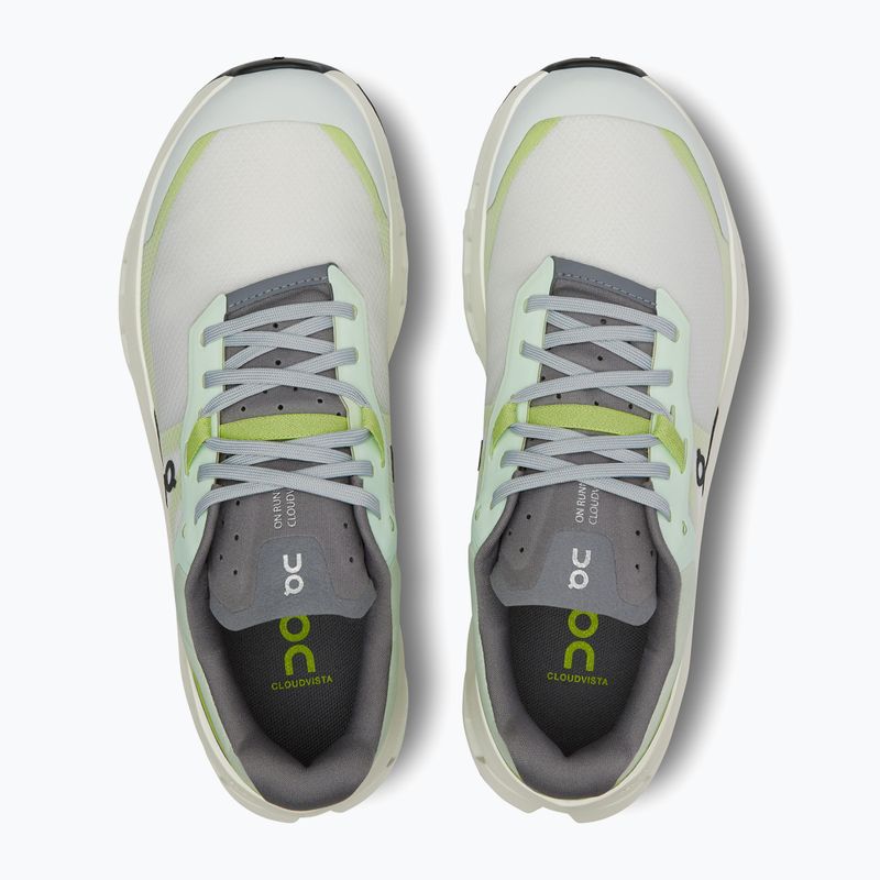 Scarpe da corsa On Cloudvista 2 lima/kiwi da donna 13