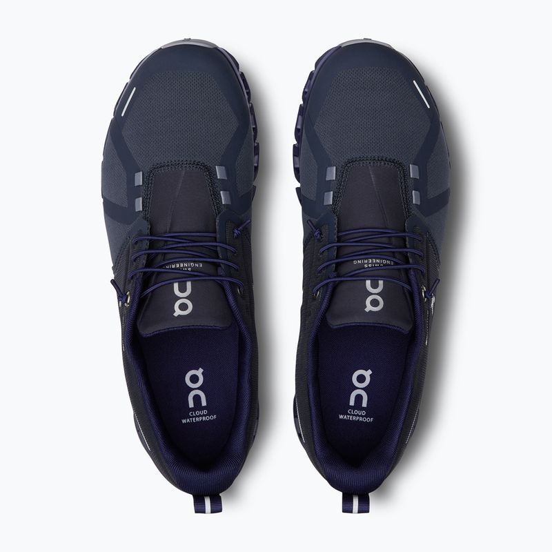 Scarpe da corsa da uomo On Running Cloud 5 Waterproof navy/ink 13