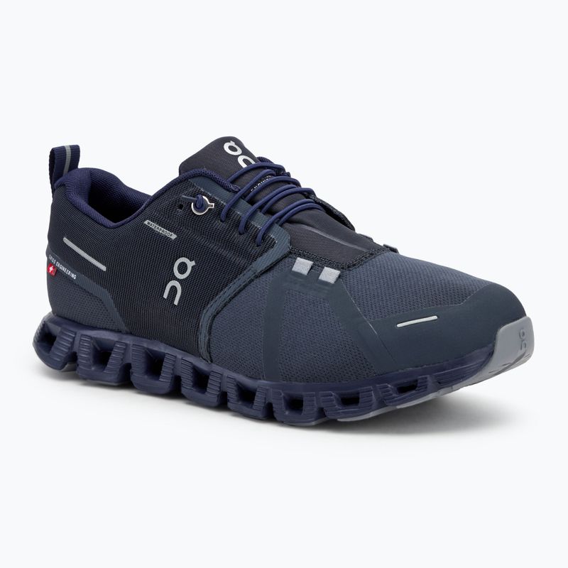 Scarpe da corsa da uomo On Cloud 5 Waterproof navy/ink