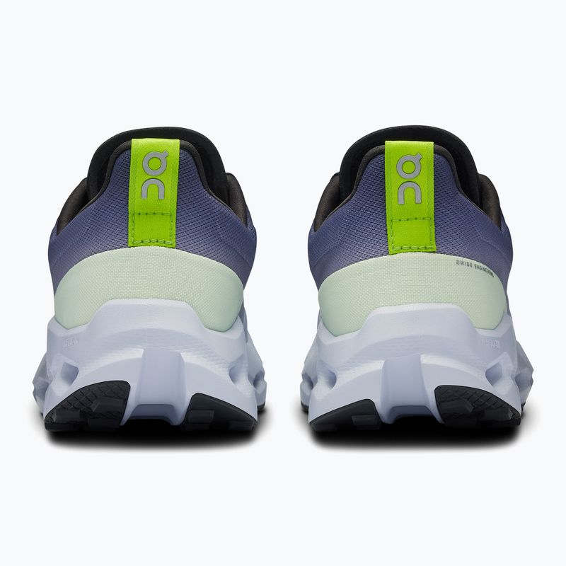 Scarpe da corsa On Cloudsurfer Trail Waterproof nero/erba da uomo 11