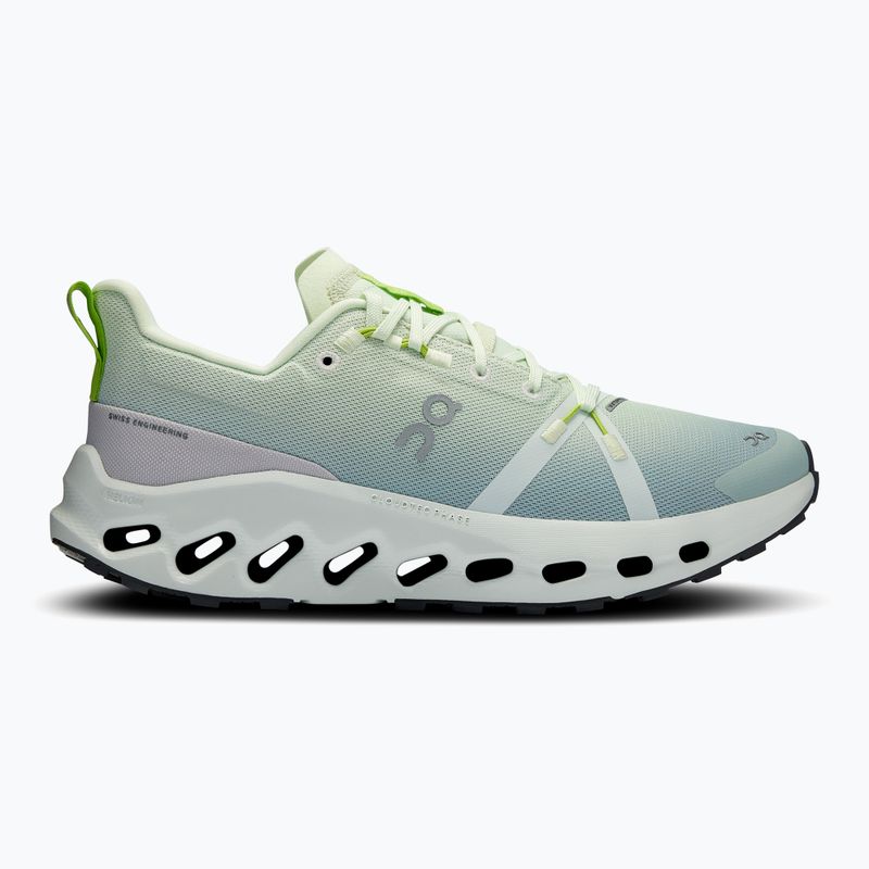 Scarpe da corsa da donna On Cloudsurfer Trail Waterproof lima/minerale 9