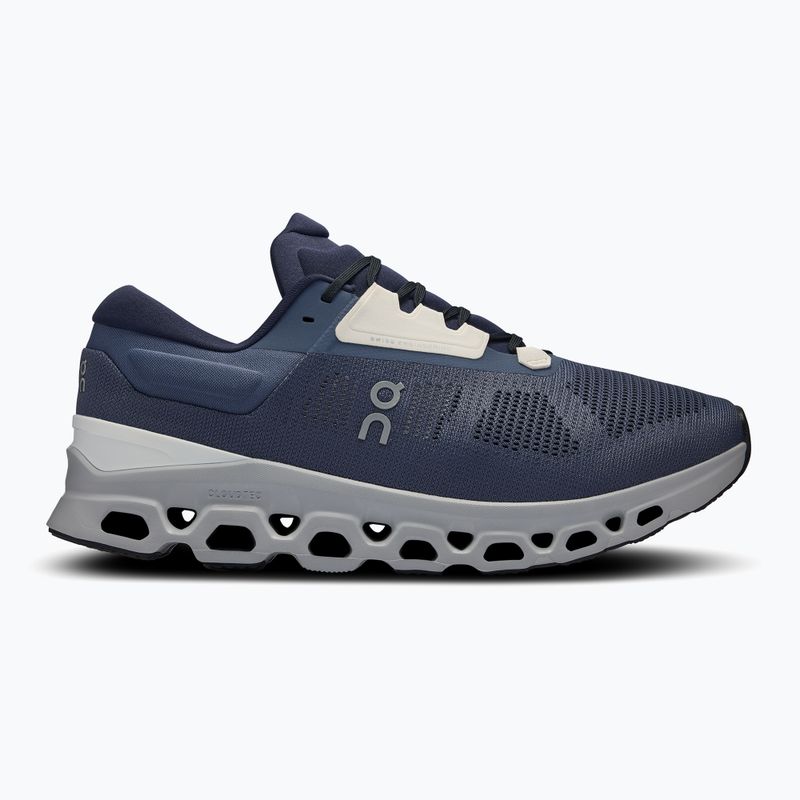 Scarpe da corsa On Running Cloudstratus 3 metal/glacier uomo 2