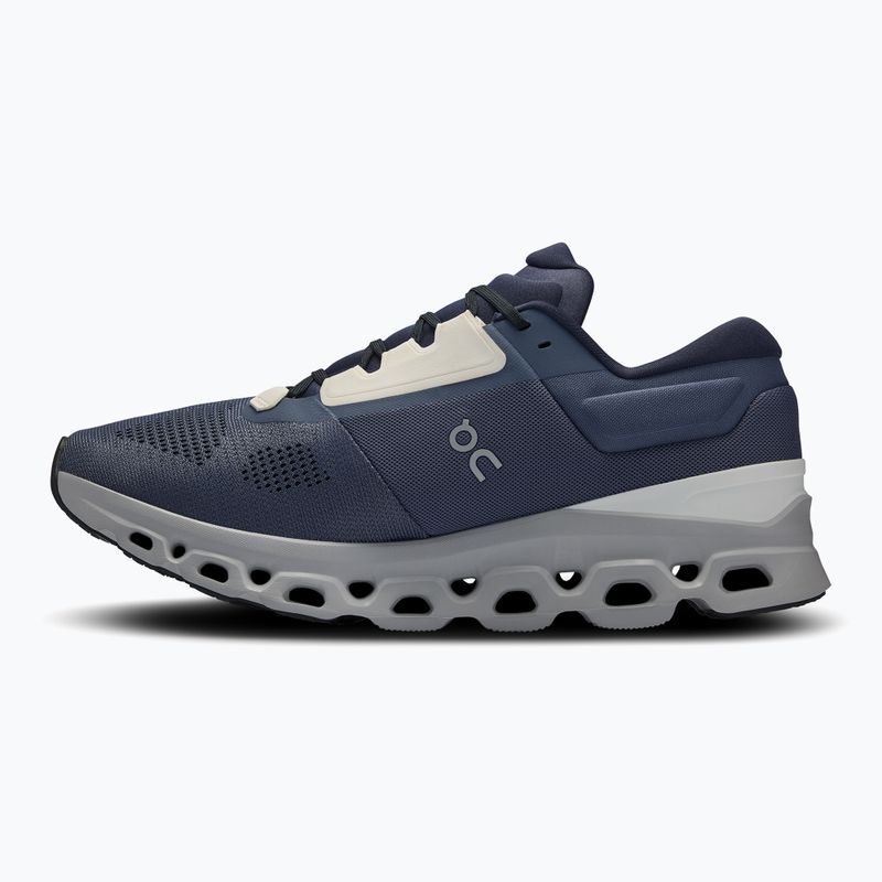 Scarpe da corsa On Running Cloudstratus 3 metal/glacier uomo 3