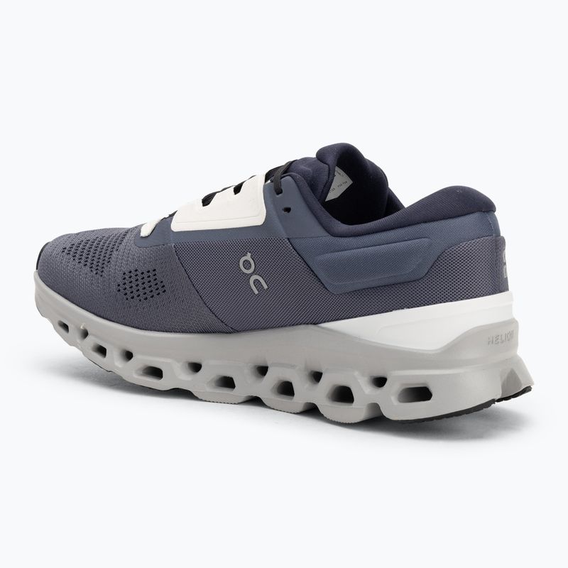Scarpe da corsa On Running Cloudstratus 3 metal/glacier uomo 3