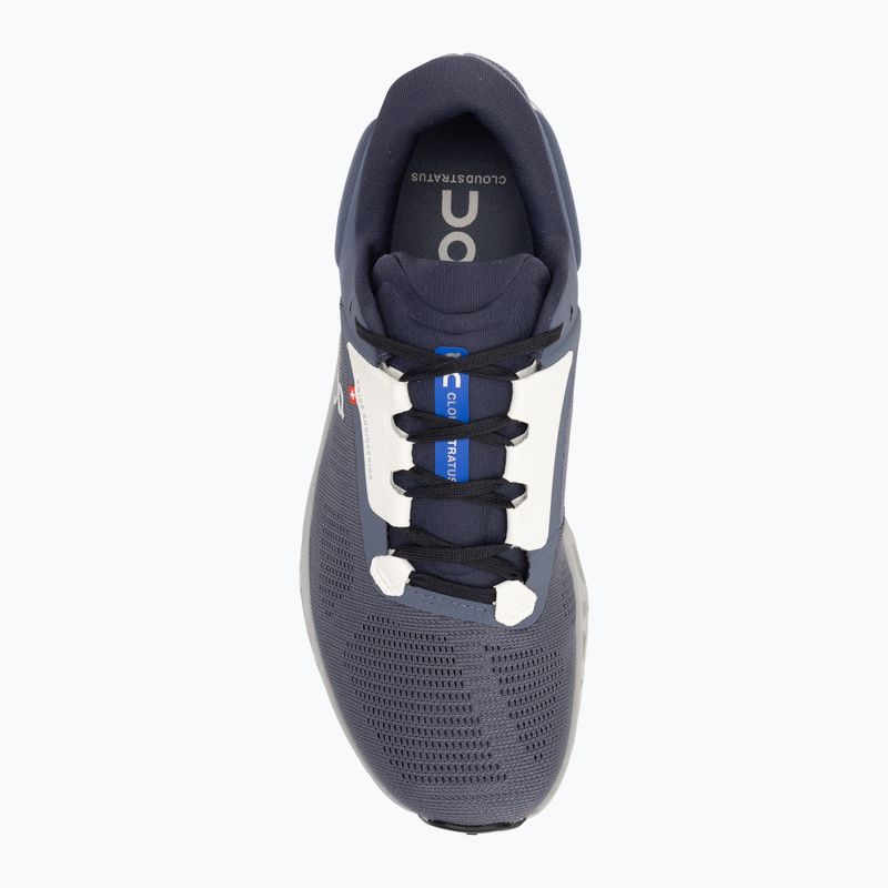 Scarpe da corsa On Running Cloudstratus 3 metal/glacier uomo 5